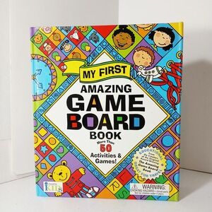 My First Amazing Game Board Book Preschool Early Education Learning